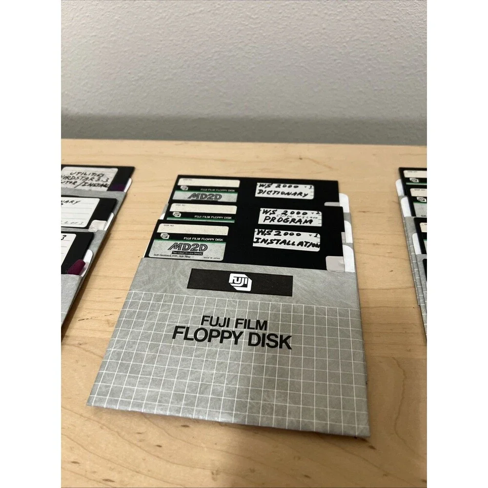 Vintage Wordstar 2000 Installation Program & Conversion 5.25